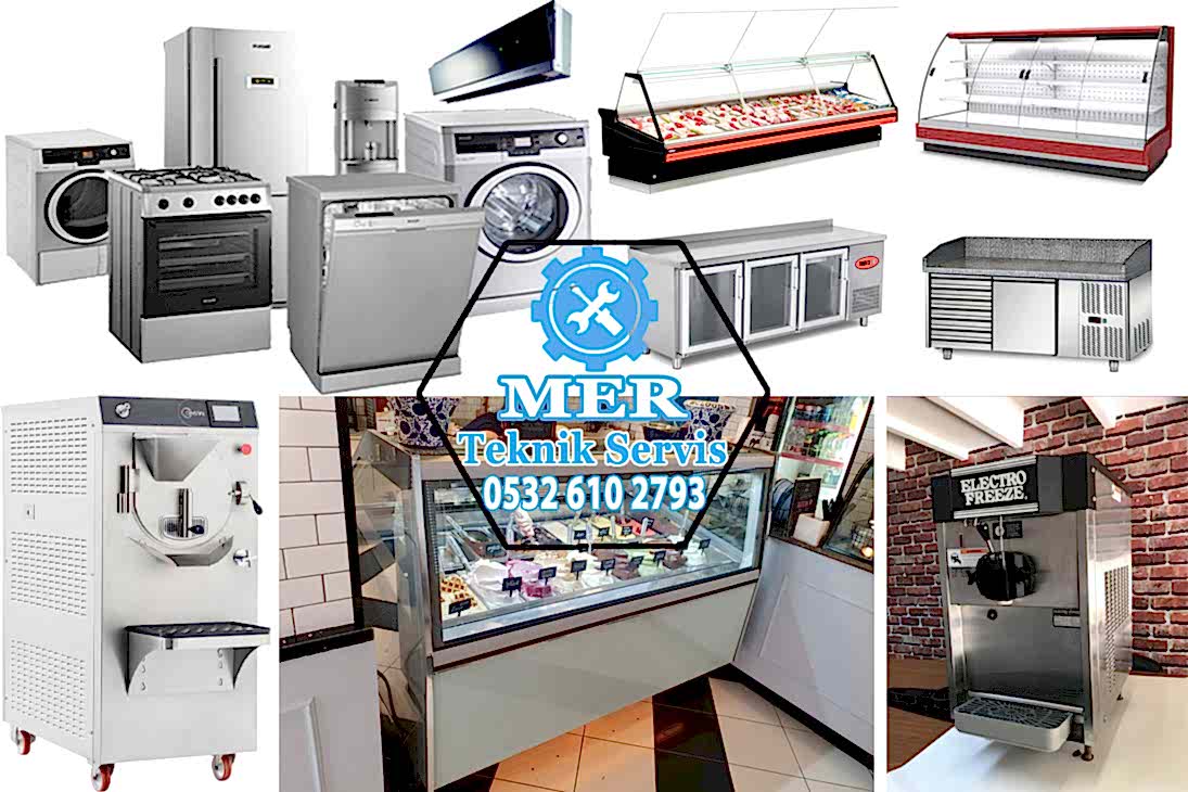 Mer Beyaz Eşya, Dondurma Makinesi Teknik Servis Hizmetleri