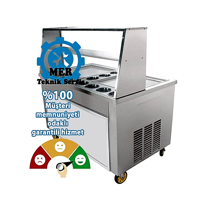 Mer Tava Dondurma Makinesi Servis, Tamir, Bakım, Temizlik ve Montaj Teknik Servis Hizmeti